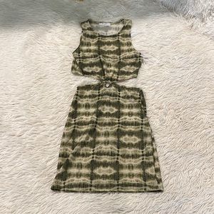 Grey bandit cutout dress, size xs, worn once